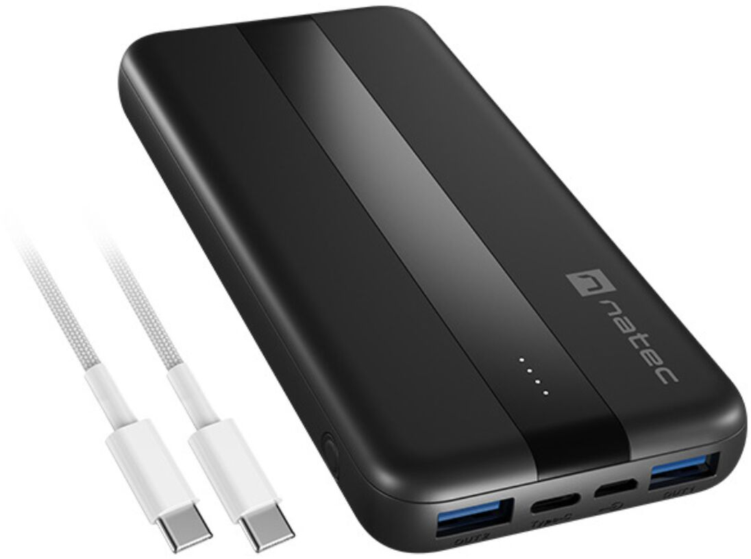 Powerbank Natec NPB-2294 Μαύρο 10000 mAh