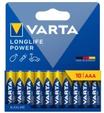 Μπαταρίες Varta longlife power 1,5 V AAA LR03 (x10)