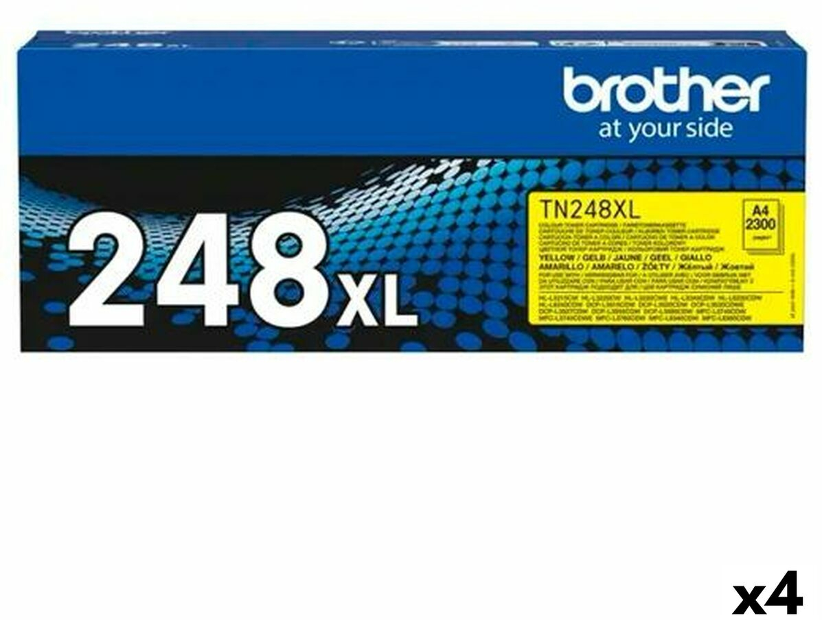Τόνερ Brother HLL3220CW 3240CDW DCPL3520CDW 3560CDW MFCL3740CDW 3760CDW HLL8230CDW 8240CDW MFCL8340CDW 8390CDW Κίτρινο (4 Μονάδε