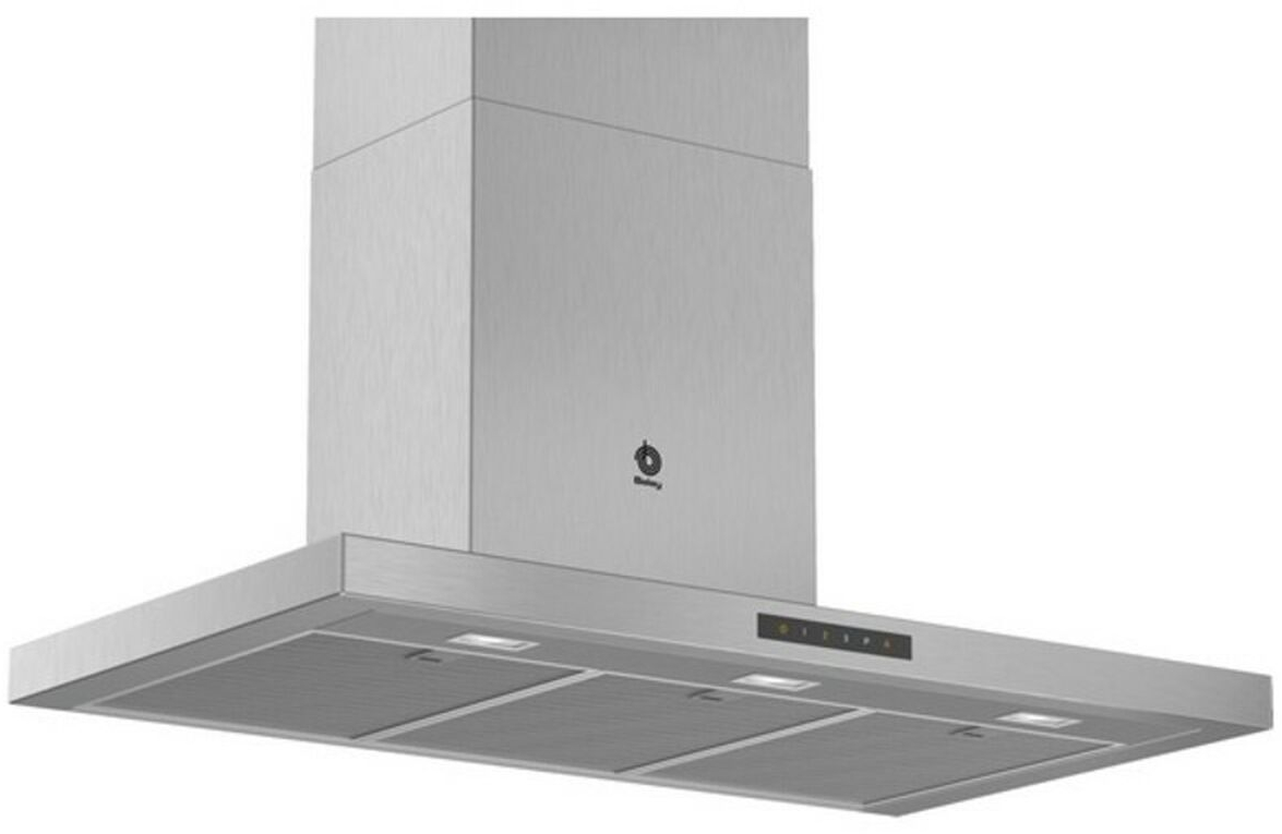 Συμβατικός Απορροφητήρας Balay 3BC997GX 90 cm 721 m³/h 140W A+ Ασημί Χάλυβας