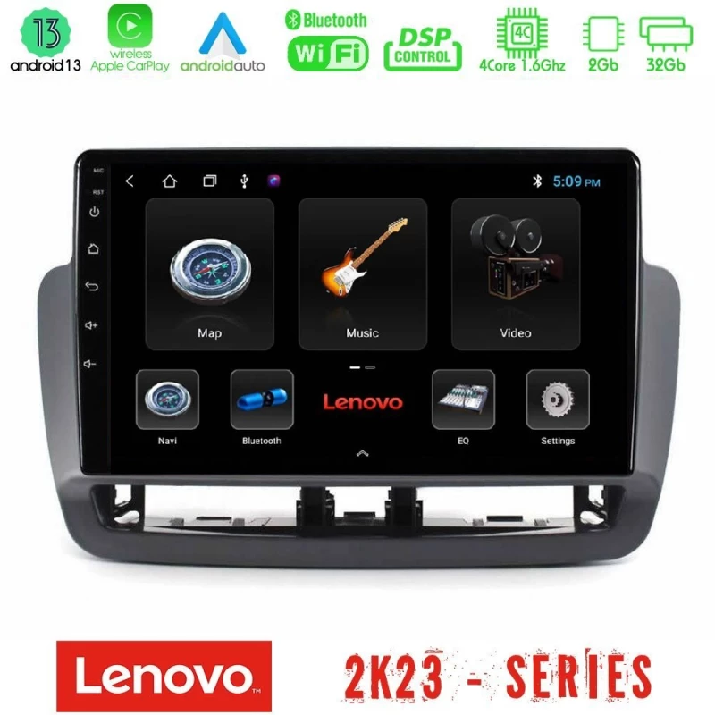 Lenovo car pad Seat Ibiza 2012-2015 4core Android 13 2+32gb Navigation Multimedia Tablet 9" u-len-St1832
