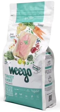 Weego Cat Food Grain Free Sterilized Turkey & Mint 1,5kg