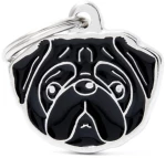 Ταυτότητα Σκύλου My Family Pug Black