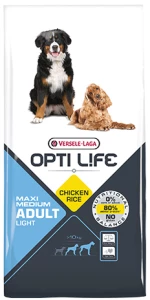 Opti Life Adult Light Κοτόπουλο Medium & Maxi 12,5kg