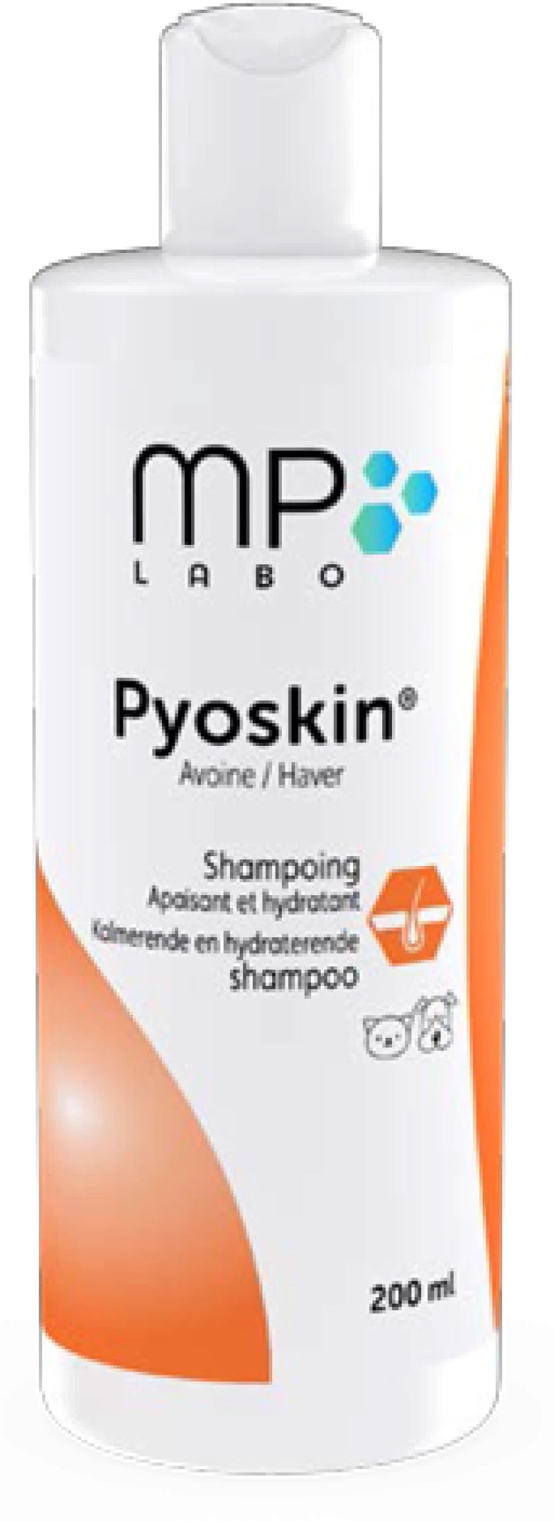 Σαμπουάν για Σκύλους και Γάτες MPLabo Pyoskin 200ml για το Δέρμα
