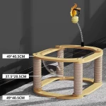 Ονυχοδρόμιο Γάτας Denik Γυάλα 41x47x25cm