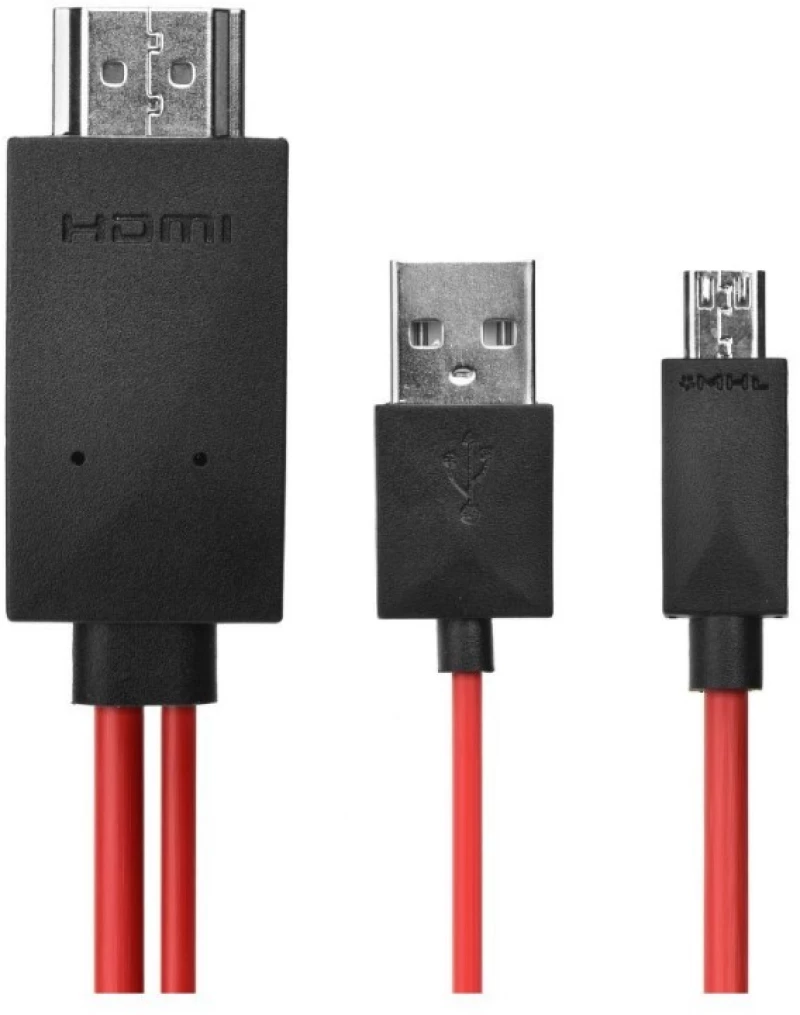 ΚΑΛΩΔΙΟ MHL MICRO USB HDMI 4K HDTV 1.8m 11PIN 17694-17