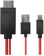 ΚΑΛΩΔΙΟ MHL MICRO USB HDMI 4K HDTV 1.8m 11PIN 17694-17