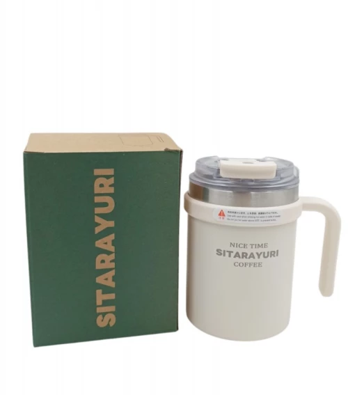 ΑΝΟΞΕΙΔΩΤΟ ΘΕΡΜΟΣ ΛΕΥΚΟ 500ml ZF-032-1