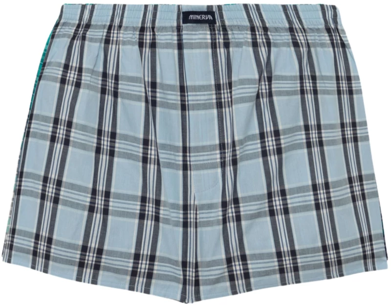 Ανδρικό Boxer Minerva από 100% Βαμβακερή Ποπλίνα 2 Pack 23074-63