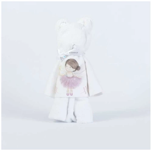 ΠΕΤΣΕΤΑ ΠΡΟΣΩΠΟΥ (FANTASIA ΛΕΥΚΟ) - BOREA HOME FANTASIA ΛΕΥΚΟ / 100% ΒΑΜΒΑΚΙ