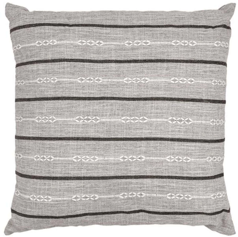 Μαξιλάρι Διακοσμητικό (Με Γέμιση) 374-225-724 Grey 45Χ45 Ύφασμα