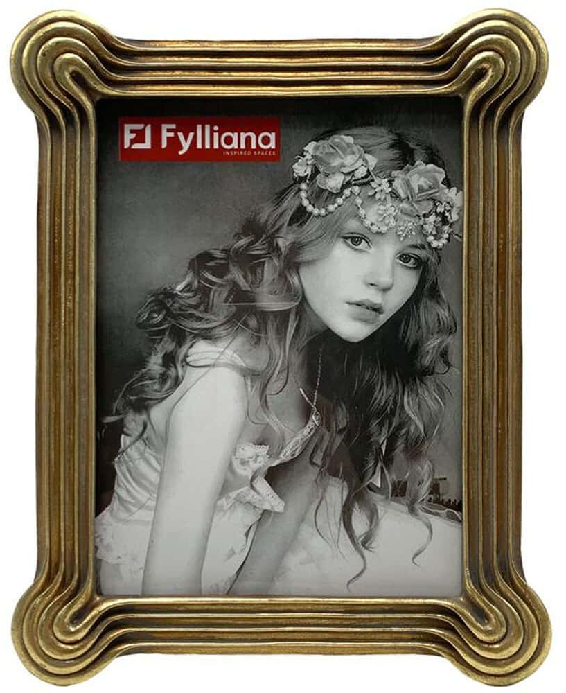 Κορνίζα 279-225-294 15x20cm Gold Πολυρεσίνη