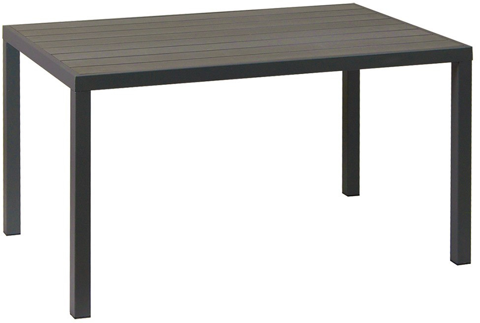 Τραπέζι Παραλ/μο Με Polywood 223928 134x74x72cm Grey