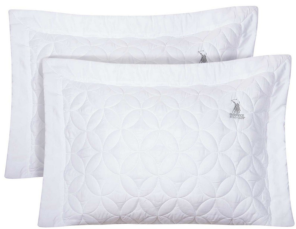 Μαξιλαροθήκες 2357 (Σετ 2τμχ) White Greenwich Polo Club 50Χ70 Microfiber