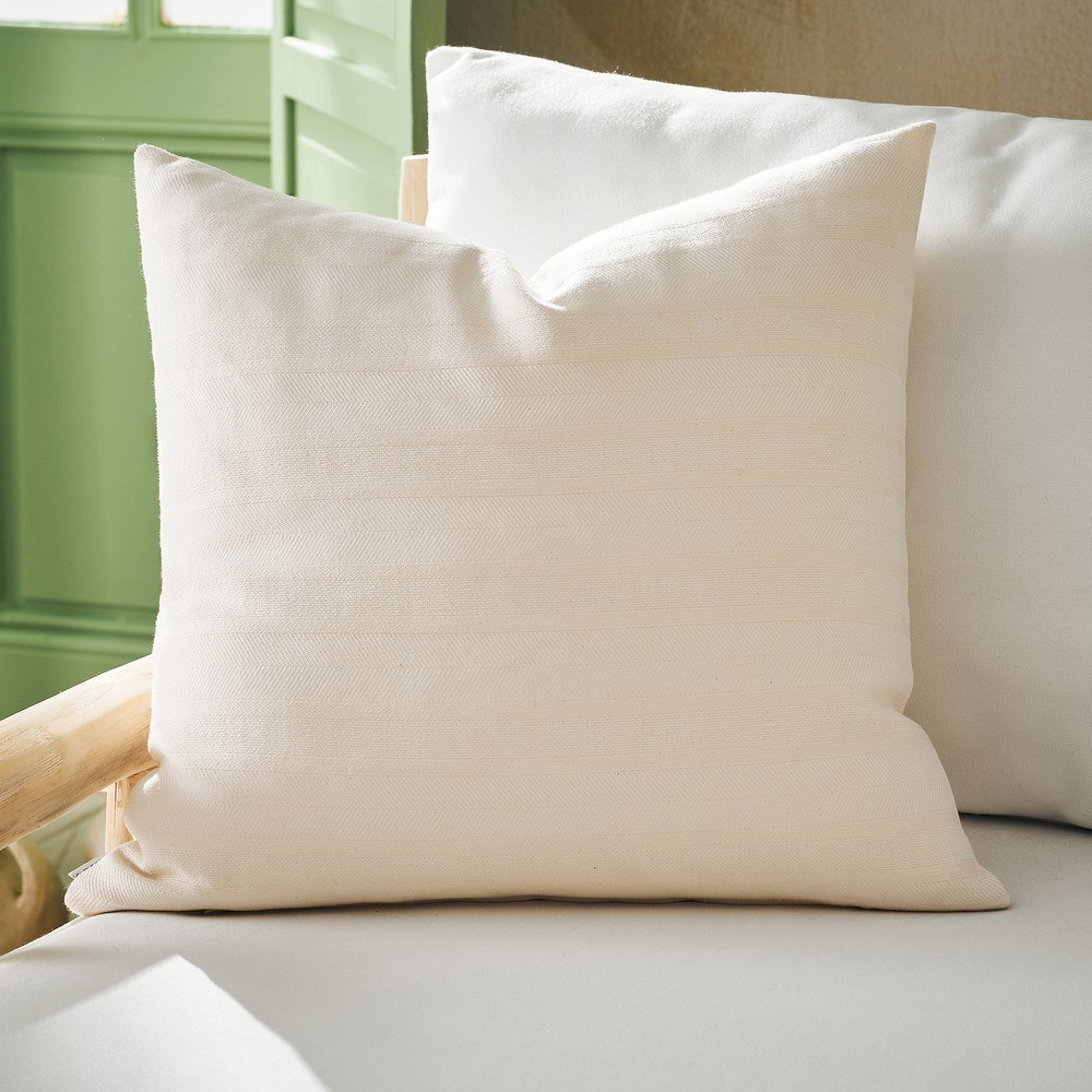 Μαξιλαροθήκη Διακοσμητική Laurel 731/05 Bone Beige Gofis Home 50X50 Βαμβάκι-Πολυέστερ