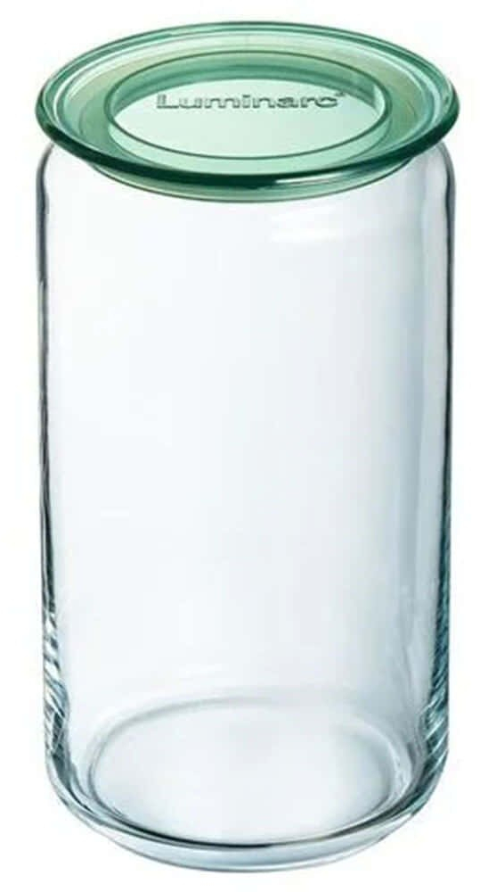 Δοχείο Αποθήκευσης Pure V6221 1,5lt Clear-Green Luminarc Γυαλί
