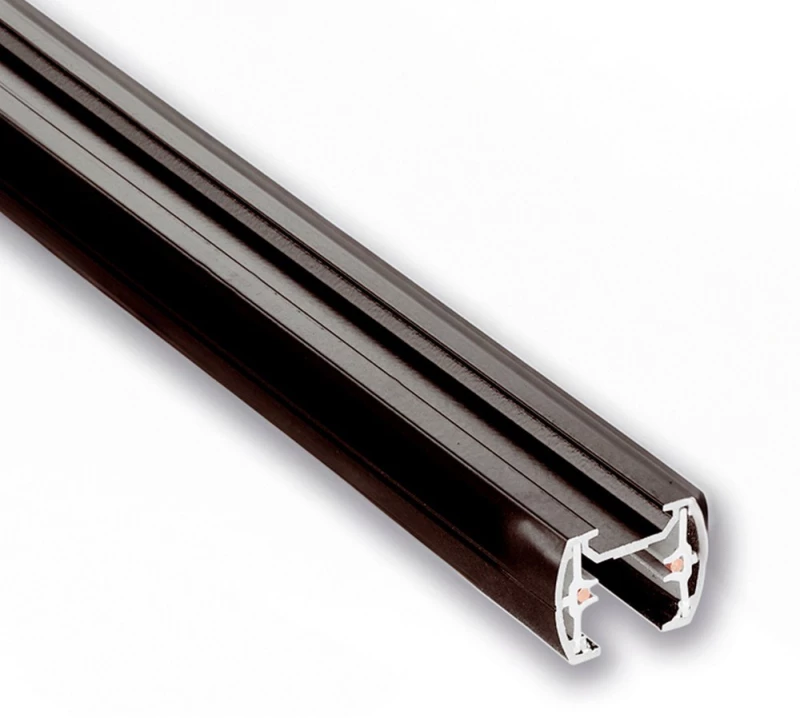 Ράγα Αλουμινίου Μονοφασική MM 7701-10-30 1m Black Ivela