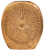 Βάζο Μεταλλικό 88936 54x17x61,5cm Gold Μέταλλο