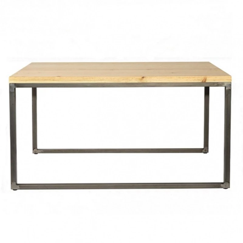 Τραπέζι Vasilio/TF 02-00-1285 120x80x76cm Anthracite-Natural