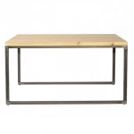 Τραπέζι Vasilio/TF 02-00-1285 120x80x76cm Anthracite-Natural