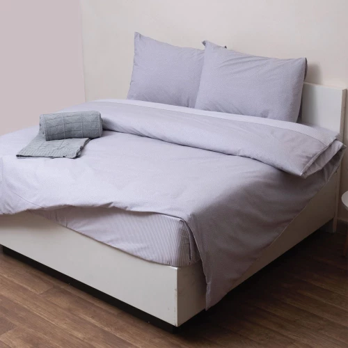 Κουβερλί 830 Grey Viopros  Semi-double 180x240cm Βαμβάκι-Πολυέστερ