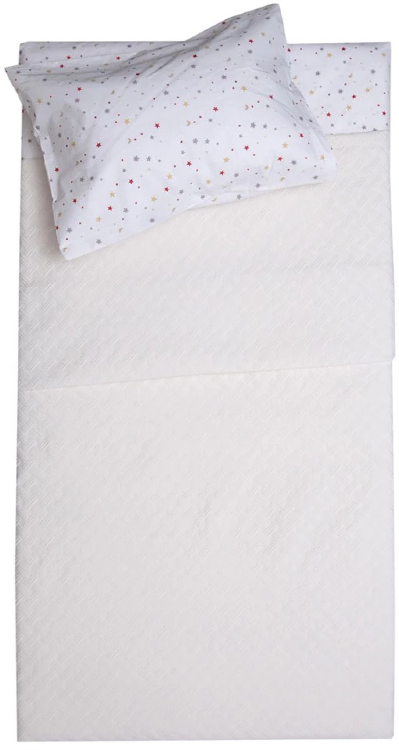 Κουβέρτα Βρεφική Δήλος Ecru Viopros Cuddle 80x115cm Βαμβάκι-Πολυέστερ
