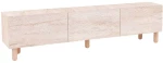 Έπιπλο Tηλεόρασης Alvin 327ODS1256 180x31,4x42cm Travertine Beige