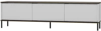 Έπιπλο Tηλεόρασης Imaj 382NRC1526 180x35x45,2cm Marble Effect Black-White