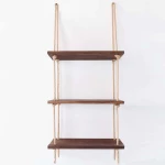 Ραφιέρα Τοίχου 792EVL1808 40x14x110cm Walnut