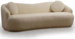 Καναπές Τριθέσιος Ancona 569HLN1135 225x98x76cm Cream