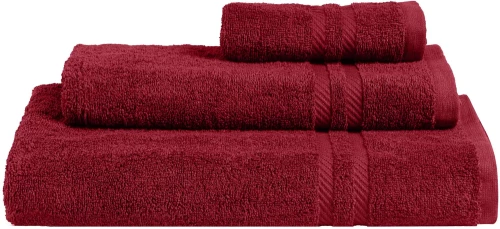 Πετσέτα AVELA BURGUNDY Μπορντό Πετσέτα χεριών: 30 x 50 εκ. MADI