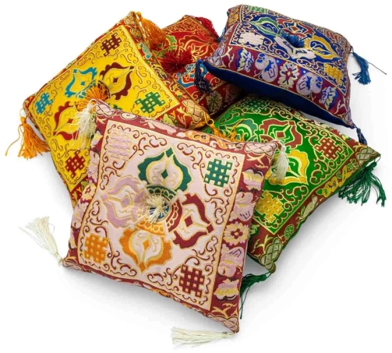 Μαξιλάρι Στήριξης για Μπολ Διαλογισμού 20cm (Cushion Deluxe White Dorje)