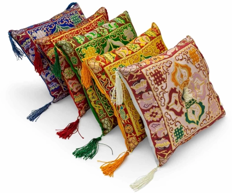 Μαξιλάρι Στήριξης για Μπολ Διαλογισμού 20cm (Cushion Deluxe White Dorje)