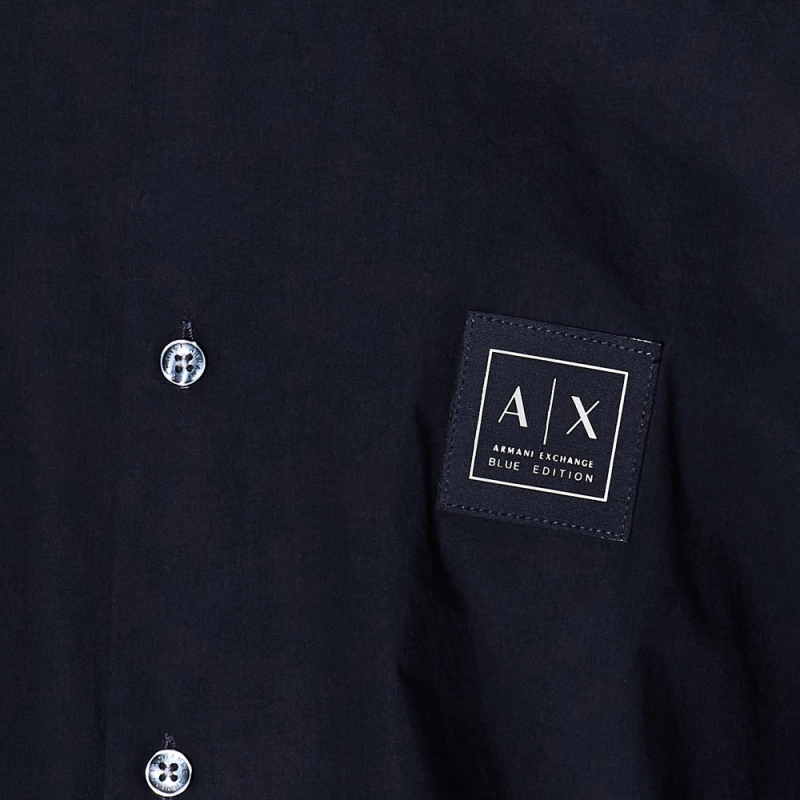 ARMANI EXCHANGE REGULAR FIT SHIRT MEN ARMANI EXCHANGE ΜΠΛΕ (XM000375-AF12994-UB101)