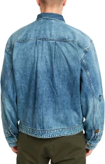 G-STAR RAW DENIM LONG POCKET REGULAR FIT JACKET MEN G-STAR RAW ΜΠΛΕ (D26335-D536-H136)