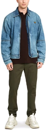 G-STAR RAW DENIM LONG POCKET REGULAR FIT JACKET MEN G-STAR RAW ΜΠΛΕ (D26335-D536-H136)