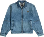 G-STAR RAW DENIM LONG POCKET REGULAR FIT JACKET MEN G-STAR RAW ΜΠΛΕ (D26335-D536-H136)