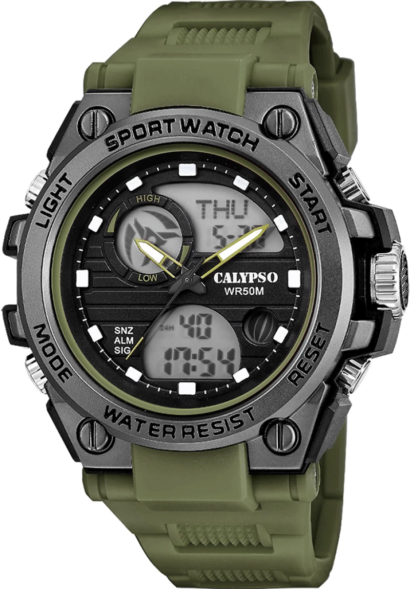 CALYPSO MEN'S BLACK STREET STYLE WATCH K5854/3