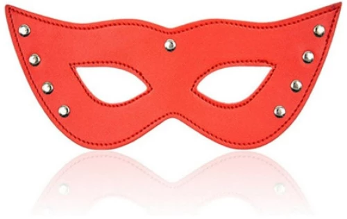 Μάσκα ματιών Masquerade Red Studded