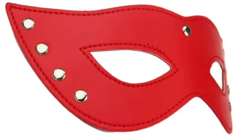 Μάσκα ματιών Masquerade Red Studded
