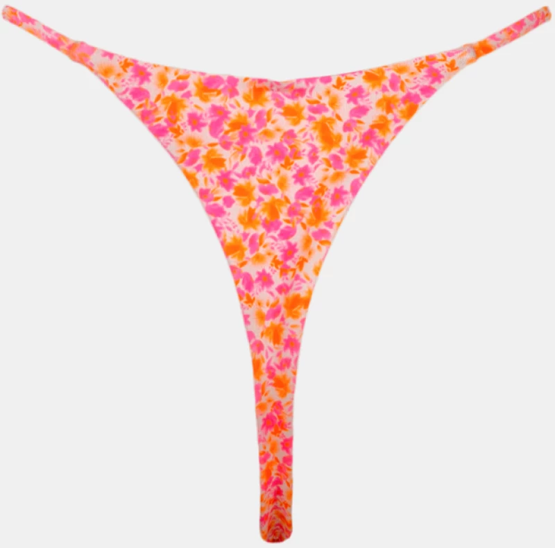 Μαγιό string slip Rock Club - Sorbet - Mix and Match - Lycra