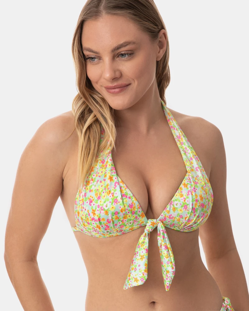 Γυναικείο Μαγιό Push Up τρίγωνο Rock Club - Fresh - Bikini Cup B - Regular Fit - Lycra