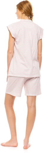 Γυναικεία Πυτζάμα Σορτς Pink Label -  SHORTS SUNSET GEO - Cotton
