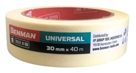 Χαρτοταινία Universal Benman 30mm X 40m Πολλαπλών Χρήσεων 35226