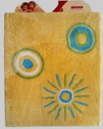 Χαλάκι Μπάνιου Peace  55x65 εκ