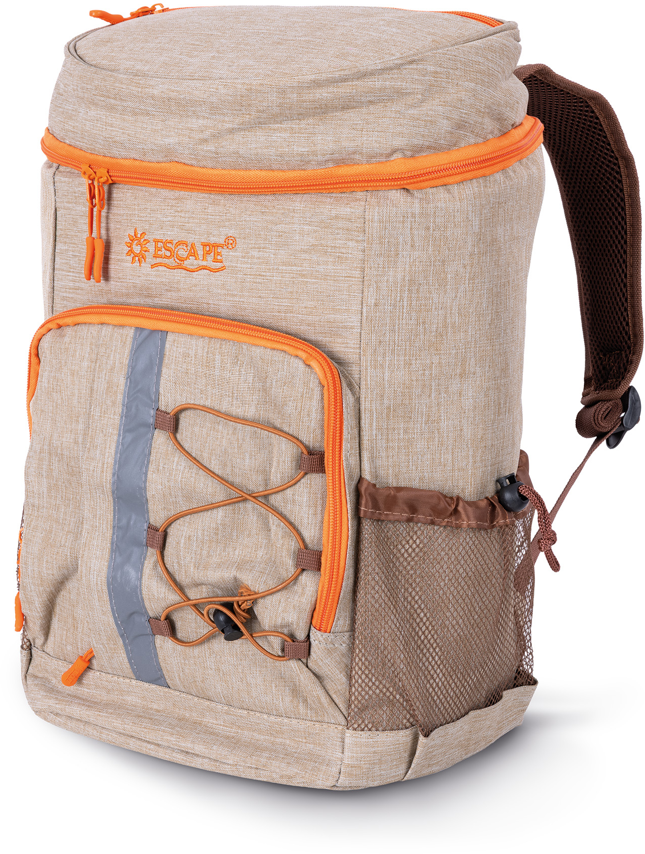 Ισοθερμική Τσάντα-Ψυγείο Escape BackPack Canva 21L Κωδ. 13487 Sand Orange