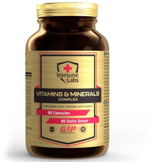 Vitamins & Minerals Complex 90 caps - Immune-Labs