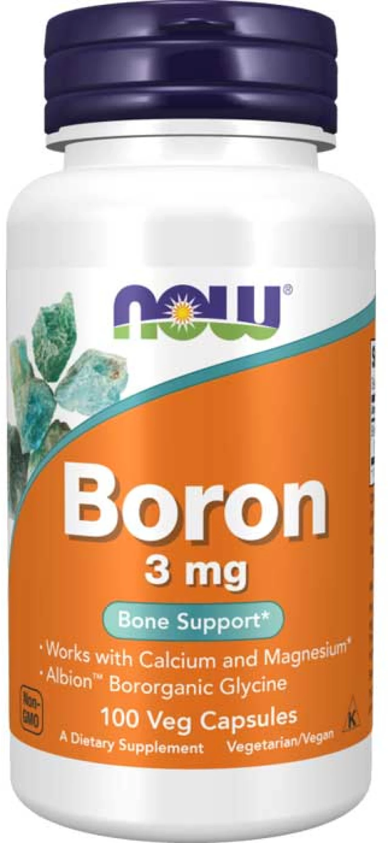 Boron  3mg  100 vcaps - Now Foods