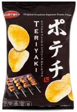 Πατατάκια Τεριγιάκι Koikeya Premium Japanese Potato Chips Teriyaki Flavour 100g